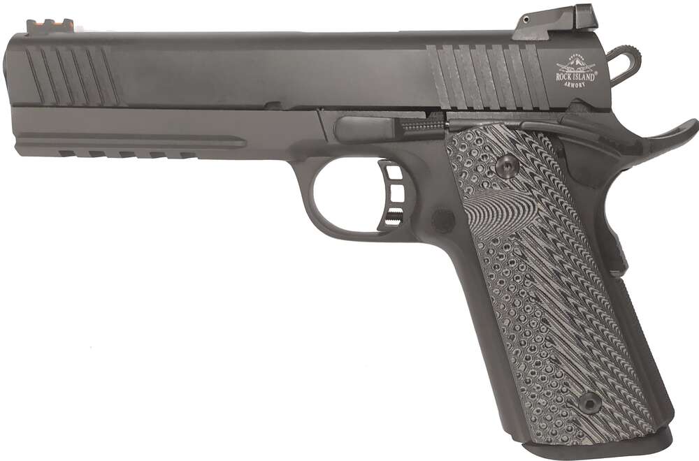 Handguns Rock Island Armory TAC Ultra FS Combo 9mm|22TCM9R TAC ULTRA FS 9MM/22TCM9R 5" • PARKERIZED | ACCESSORY RAIL • Model: TAC Ultra FS Combo